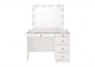 Image for MORGAN WHITE VANITH WITH LED MIRROR