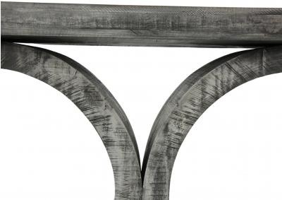 BESS SANDED GRAY SOFA TABLE,ARDENT HOME