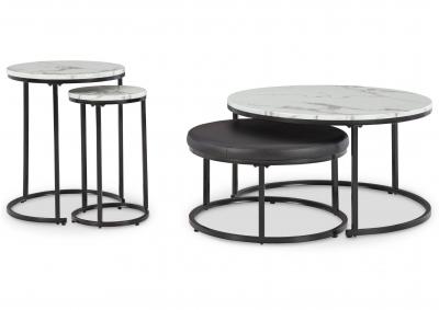 Image for JUSMOUR 4 PIECE NESTING OCCASIONAL TABLE SET