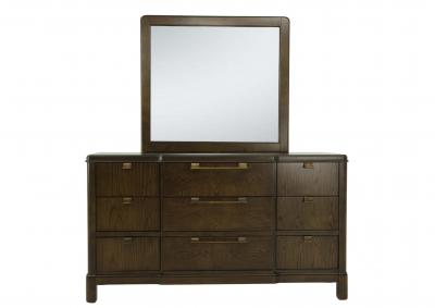 MILAN DRESSER AND MIRROR,STEVE SILVER COMPANY