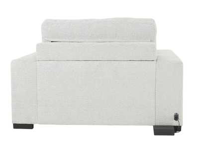 LACHLAN NICKEL POWER RECLINER WITH SLIDING CHAISE,CHEERS