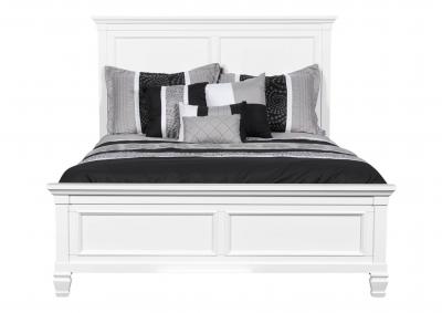 TAMARACK WHITE TWIN BED