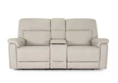 Image for CANNES DOVE 3P POWER CONSOLE LOVESEAT