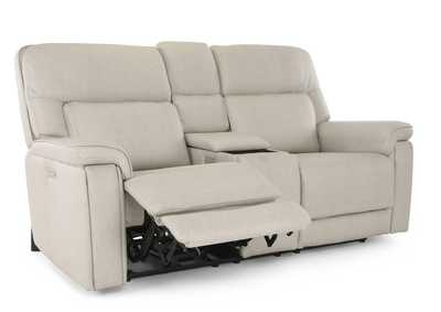 CANNES DOVE 3P POWER CONSOLE LOVESEAT,MOTM
