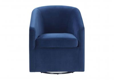 ARLO INDIGO SWIVEL ACCENT CHAIR