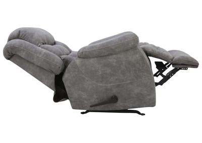 TATUM PEWTER ROCKER RECLINER,HOMESTRETCH