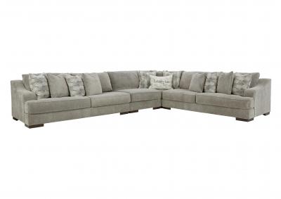 Image for BAYLESS SMOKE 4 PIECE SECTIONAL