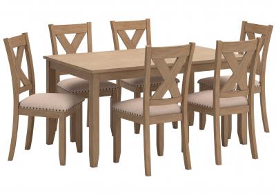 SANBRIAR 7 PIECE DINING SET,ASHLEY FURNITURE INC.