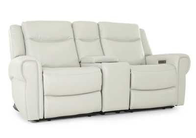 CONWAY FOG ZERO GRAVITY RECLINING CONSOLE LOVESEAT,CHEERS