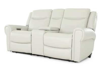 CONWAY FOG ZERO GRAVITY RECLINING CONSOLE LOVESEAT,CHEERS