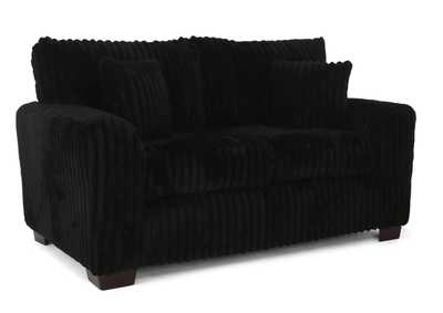 RANGER BLACK LOVESEAT,FURZ