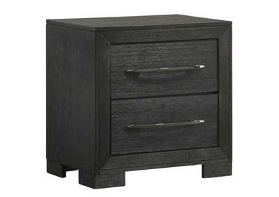 ALLAN BLACK NIGHTSTAND,ELEMENTS INTERNATIONAL GROUP, LLC