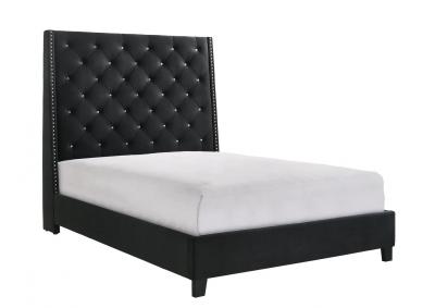 CHANTILLY BLACK KING BED,CROWN MARK INT.