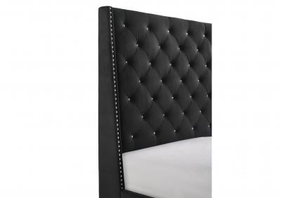 CHANTILLY BLACK KING BED,CROWN MARK INT.