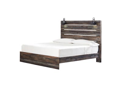Image for DRYSTAN KING PANEL BED WITH LIGHTS