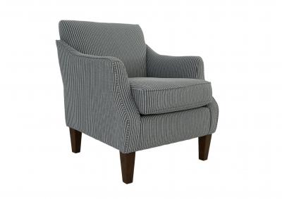 ASHELLE BLUE CHAMBRAY CLUB CHAIR,BEST CHAIRS INC