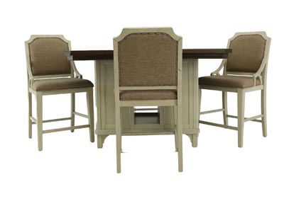 Image for MYSTIC CAY 5PC GATHERING CHAIR DINETTE