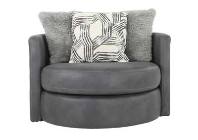 CROW PEWTER SWIVEL CHAIR,ALBANY INDUSTRIES, INC.