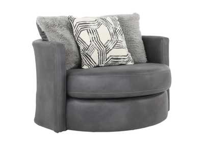 CROW PEWTER SWIVEL CHAIR,ALBANY INDUSTRIES, INC.