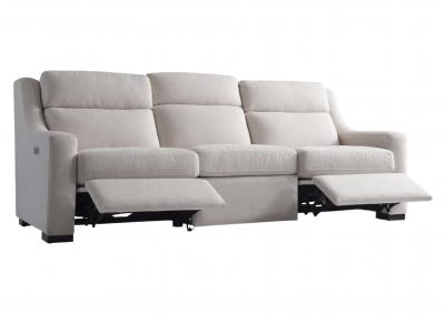 GERMAIN CREAM POWER RECLINING SOFA,BERNHARDT