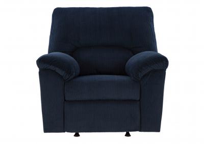 SIMPLEJOY NAVY RECLINER