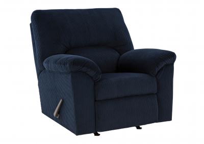 SIMPLEJOY NAVY RECLINER,ASHLEY FURNITURE INC.