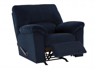 SIMPLEJOY NAVY RECLINER,ASHLEY FURNITURE INC.