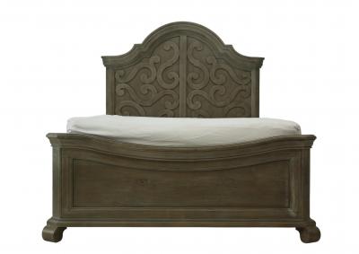 TINLEY PARK QUEEN SHAPED PANEL BED