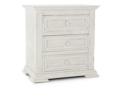 TERRA WHITE NIGHTSTAND,INTERNATIONAL FURNITURE DIRECT, LLC