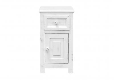 Image for CLASSIC WHITE ACCENT TABLE