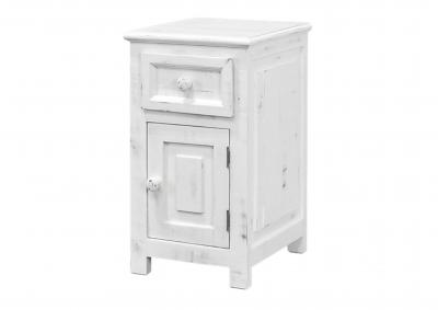 CLASSIC WHITE ACCENT TABLE,ARDENT HOME