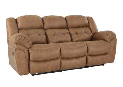 HAYGEN ALMOND RECLINING SOFA,HOMESTRETCH