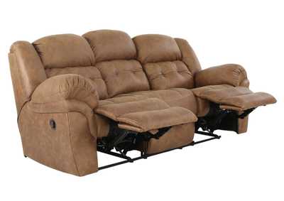 HAYGEN ALMOND RECLINING SOFA,HOMESTRETCH