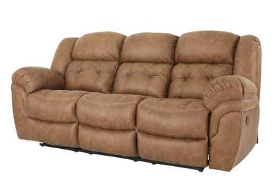 HAYGEN ALMOND RECLINING SOFA,HOMESTRETCH