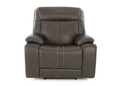 Image for XARA EARTH LEATHER POWER RECLINER