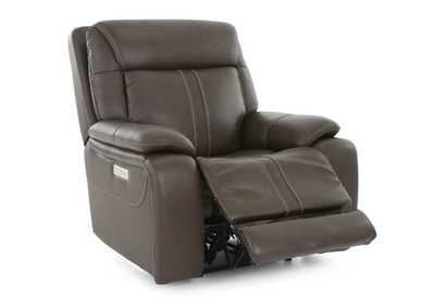 XARA EARTH LEATHER POWER RECLINER,MOTM