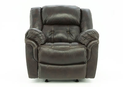 HUDSON CHOCOLATE LEATHER 1P POWER RECLINER