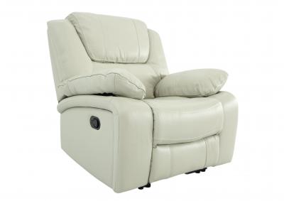 EASTON STONE LEATHER RECLINER,CHEERS