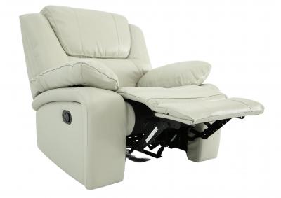 EASTON STONE LEATHER RECLINER,CHEERS