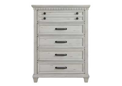 MCCOY ANTIQUE WHITE CHEST,ELEMENTS INTERNATIONAL GROUP, LLC