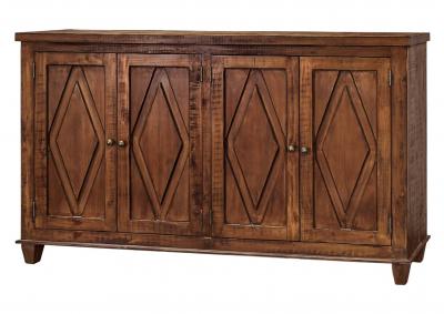 DIAMOND TOASTED PECAN CONSOLE,ARDENT HOME