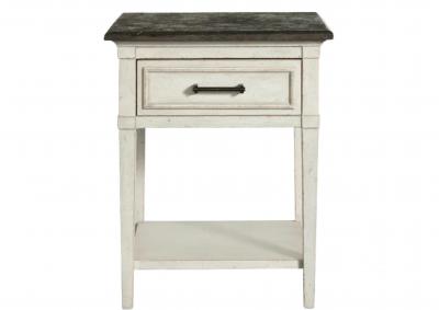 Image for BELLA COTTAGE STONE TOP NIGHT TABLE