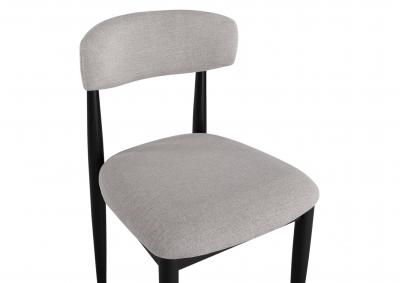 MAGNOLIA BLACK SIDE CHAIR,STEVE SILVER COMPANY