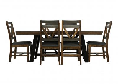 Image for LOFT BROWN 7 PIECE DINING TABLE