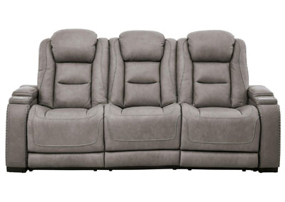 MAN-DEN GRAY 3P POWER SOFA,ASHLEY FURNITURE INC.