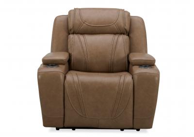 Image for BOSTON SAND LEATHER POWER RECLINER