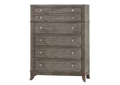 Image for MINDI BRUSHED GRAY CHEST