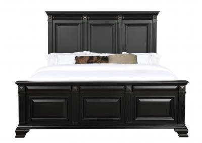 HALIFAX BLACK KING BED