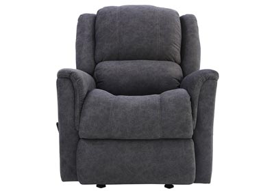 CARICE GUNMETAL ROCKER RECLINER,HOMESTRETCH