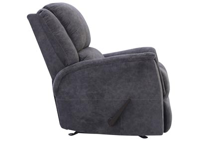 CARICE GUNMETAL ROCKER RECLINER,HOMESTRETCH